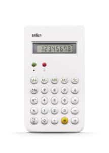 Braun Calculator White