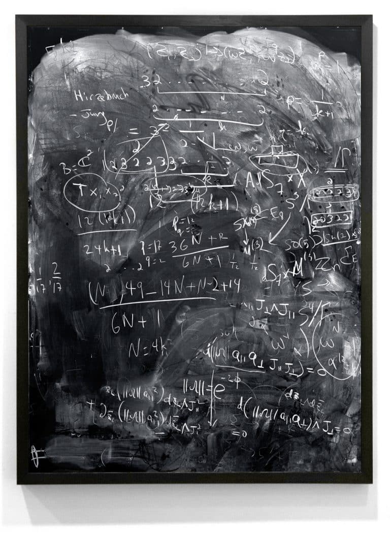 Alejandro Gujijarro Chalkboard Harvard I