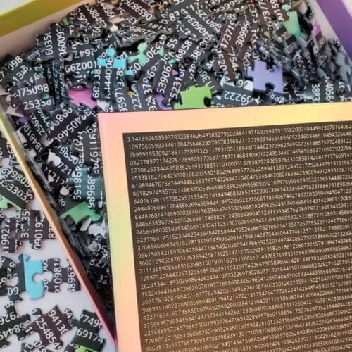 Piece of Pi Jigsaw Puzzle