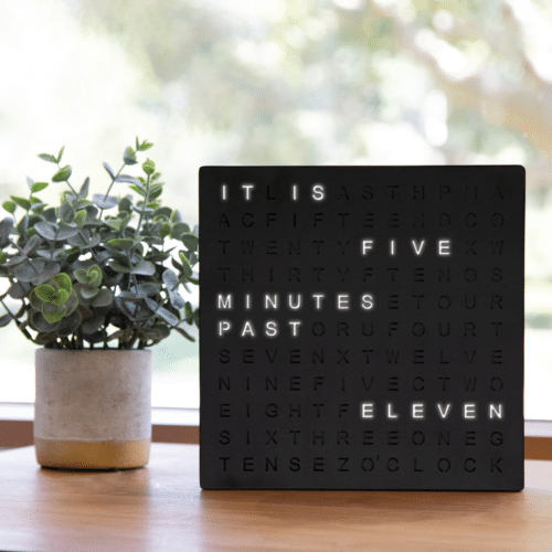 Sharper Image Word Clock