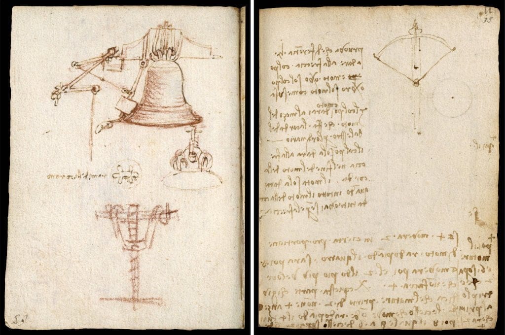 Leonardo da Vincis notebook