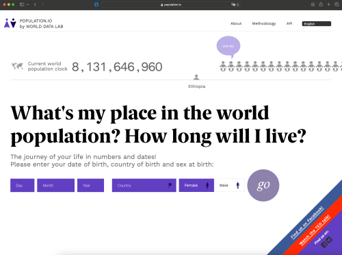 Population.io